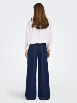 ONLINGRID Taille moyenne Wide Leg Fit Jeans