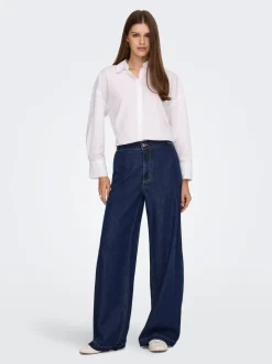ONLINGRID Taille moyenne Wide Leg Fit Jeans