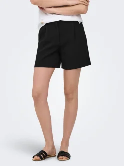 ONLITA Taille haute Regular Fit Lin Bermuda