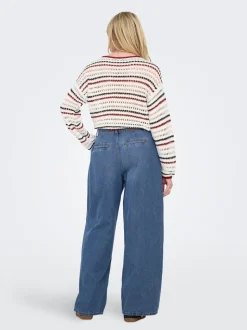 ONLIVY Taille moyenne Wide Leg Fit Jeans