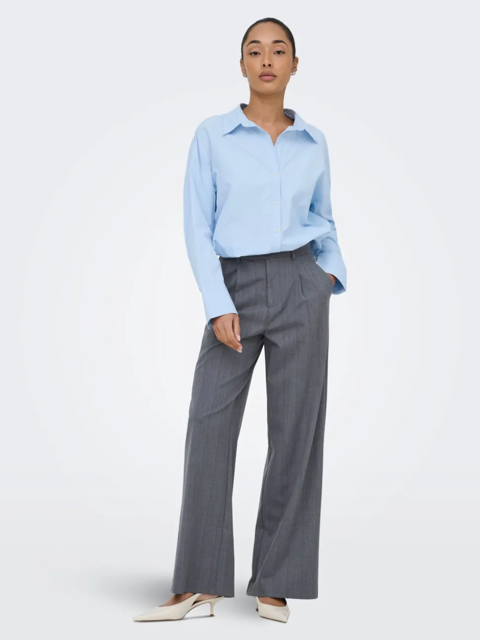 ONLJACKIE Wide Leg Fit Pantalon de tailleur