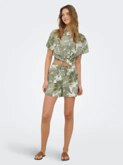ONLJAKIRI Regular Fit Lin Short