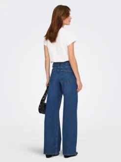 ONLJEMMA Taille haute Wide Leg Fit Jeans