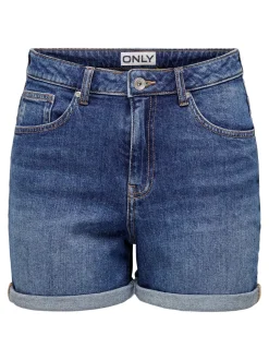 ONLJOSEPHINE Taille haute Regular Fit Short en denim