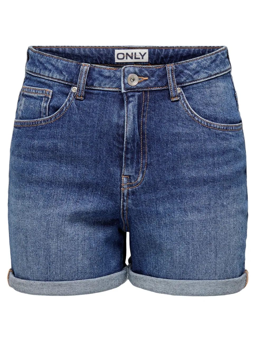 ONLJOSEPHINE Taille haute Regular Fit Short en denim