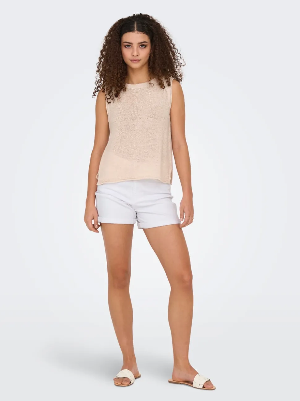 ONLJOSEPHINE Taille haute Regular Fit Short en denim