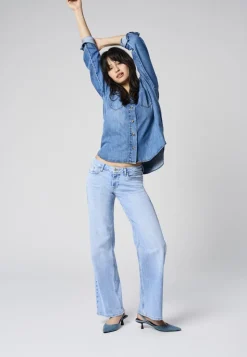 ONLJUDY-O Taille basse Straight Fit Jeans