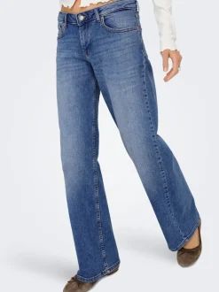 ONLJUDY-O Taille basse Straight Fit Jeans