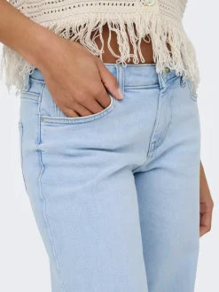 ONLJUDY-O Taille basse Straight Fit Jeans