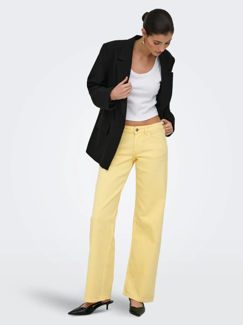 ONLJUDY Taille basse Straight Fit Jeans