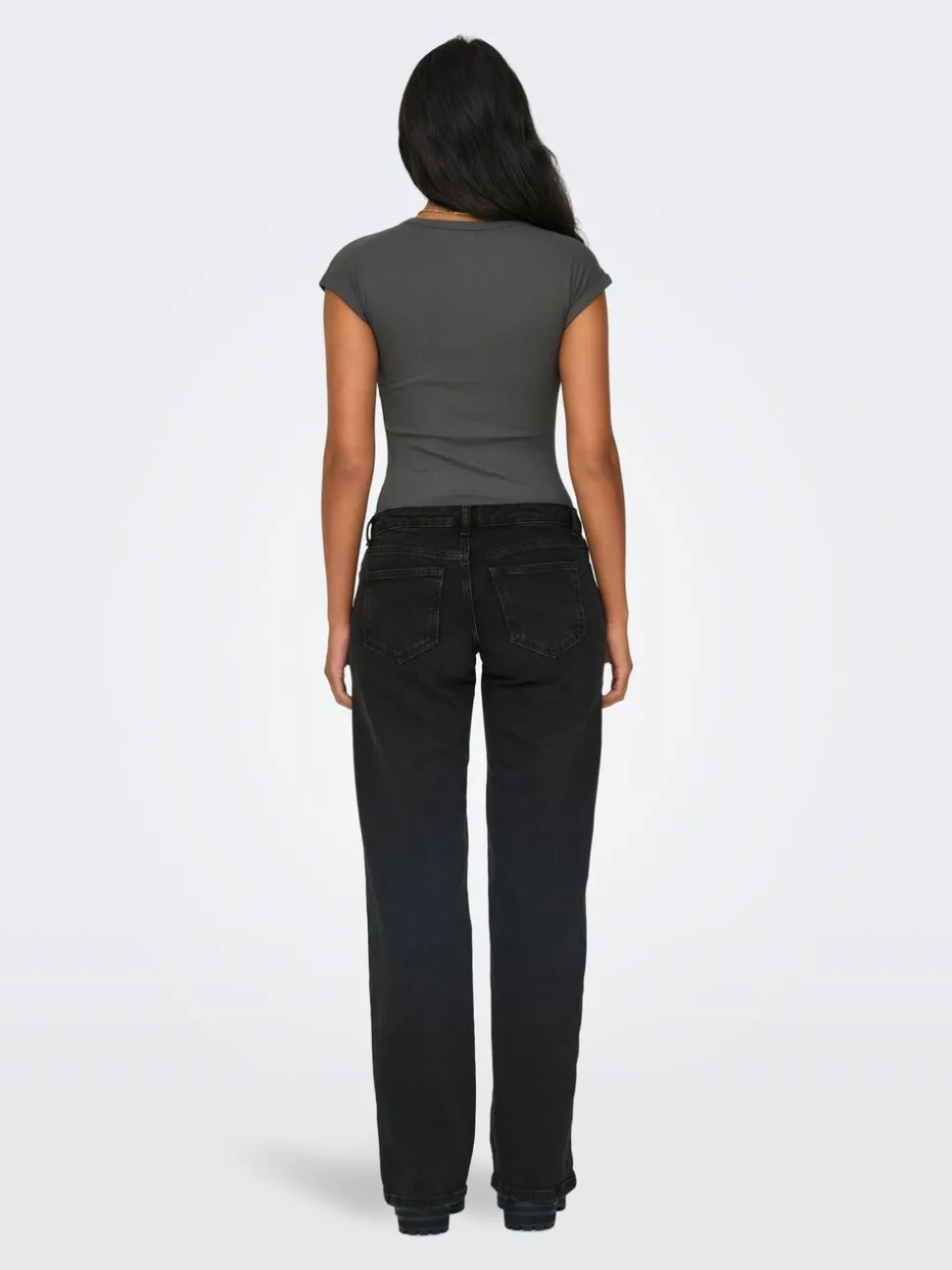 ONLJUICY Taille basse Wide Leg Fit Jeans