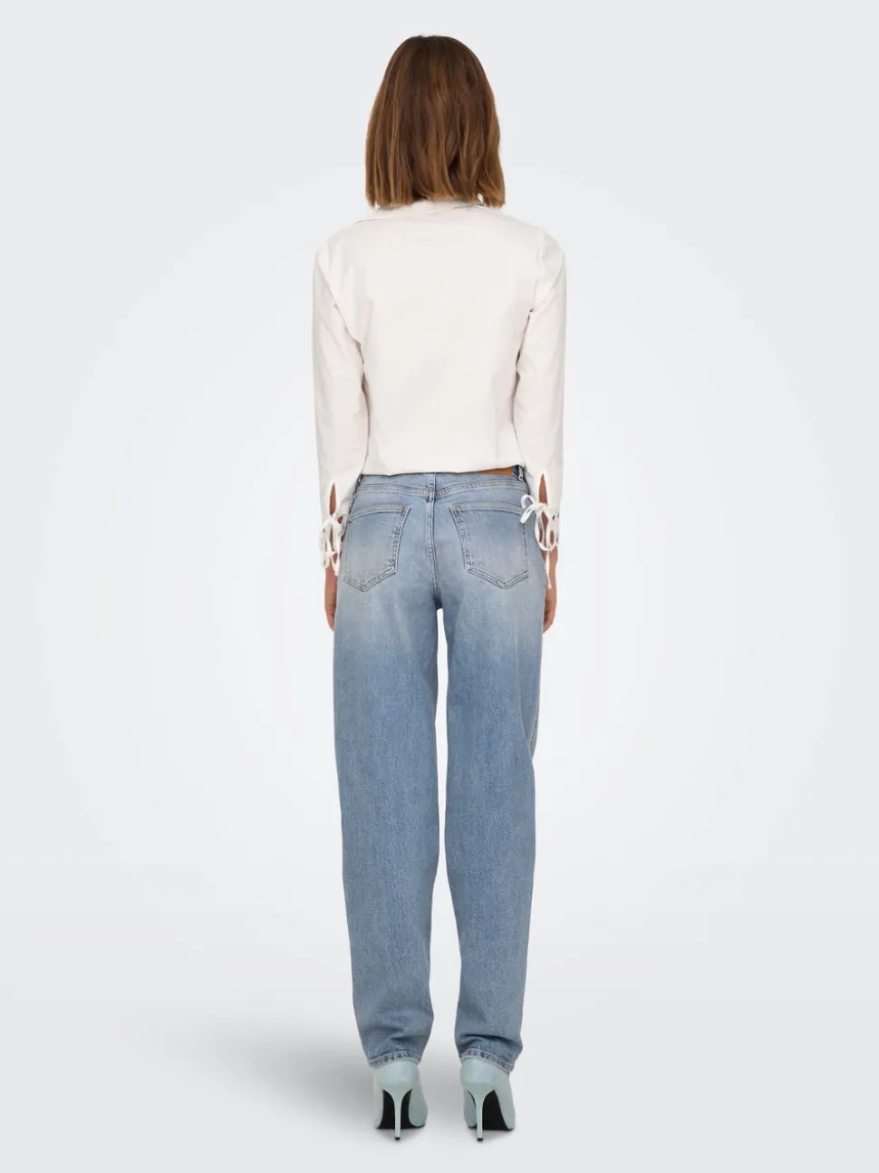 ONLJUICY Taille haute Mom Fit Jeans