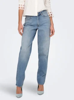 ONLJUICY Taille haute Mom Fit Jeans