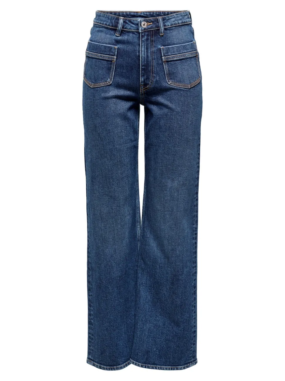 ONLJUICY Taille haute Wide Leg Fit Jeans