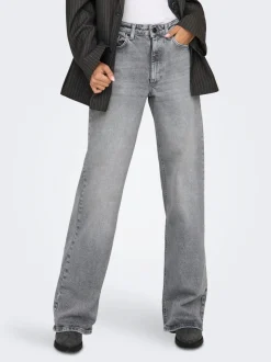 ONLJUICY Taille haute Wide Leg Fit Jeans