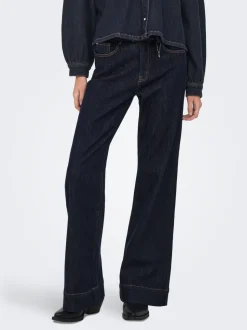 ONLJUICY Taille haute Wide Leg Fit Jeans