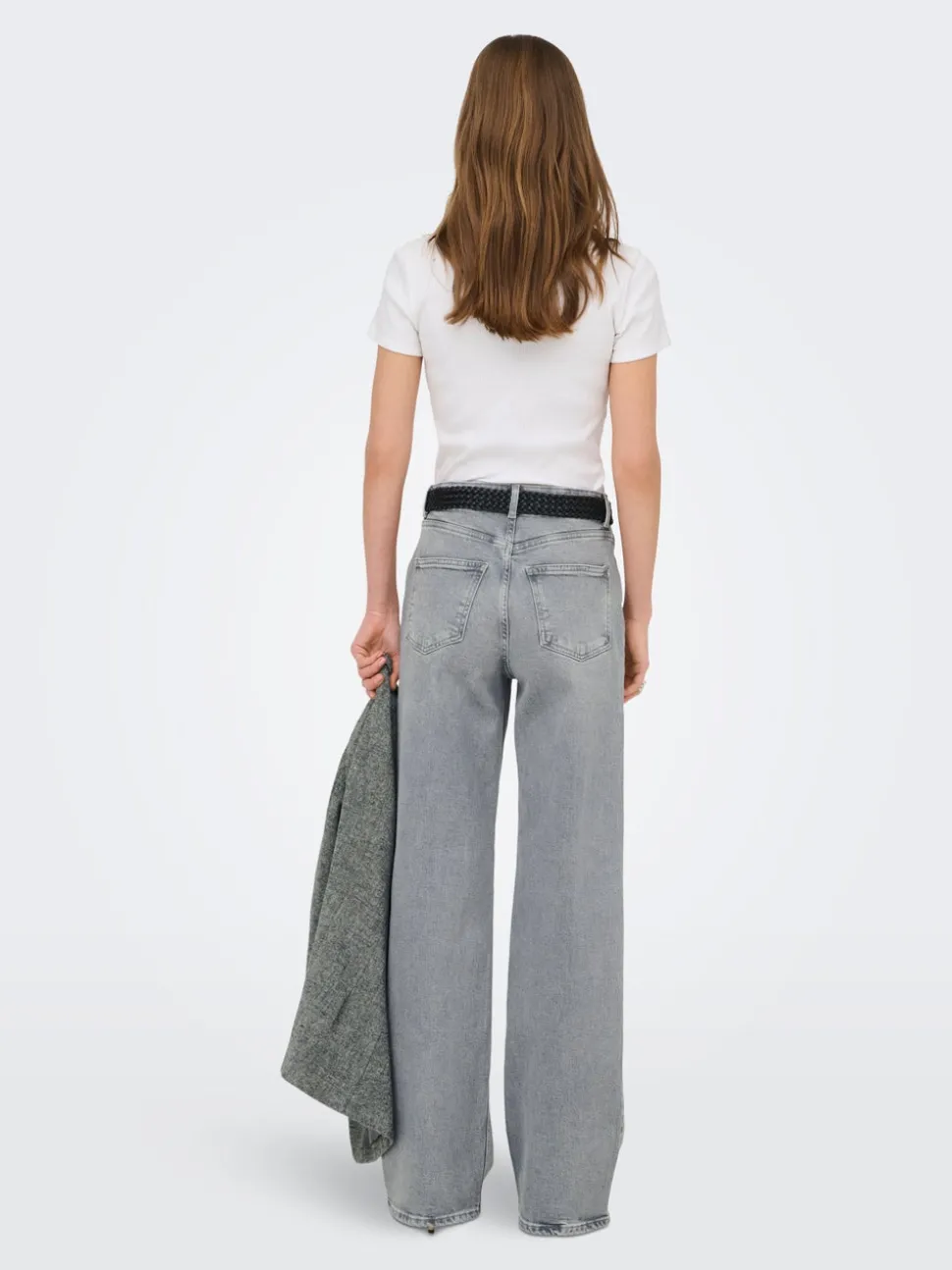ONLJUICY Taille haute Wide Leg Fit Jeans