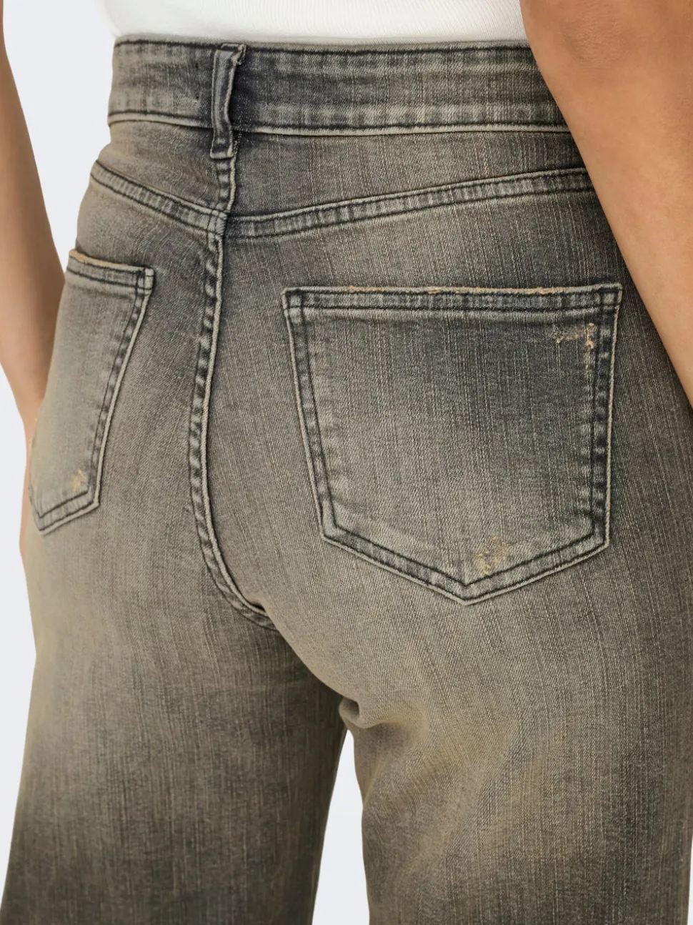 ONLJUICY Taille haute Wide Leg Fit Jeans