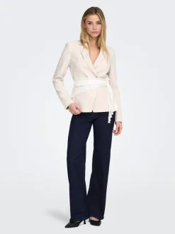 ONLJUICYHIGH Taille haute Wide Leg Fit Jeans