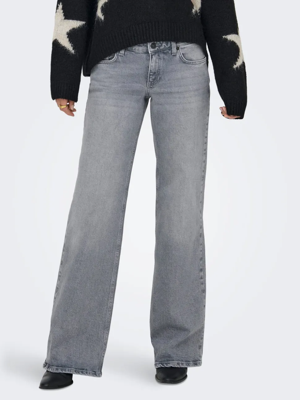 ONLJUICY Taille basse Wide Leg Fit Jeans