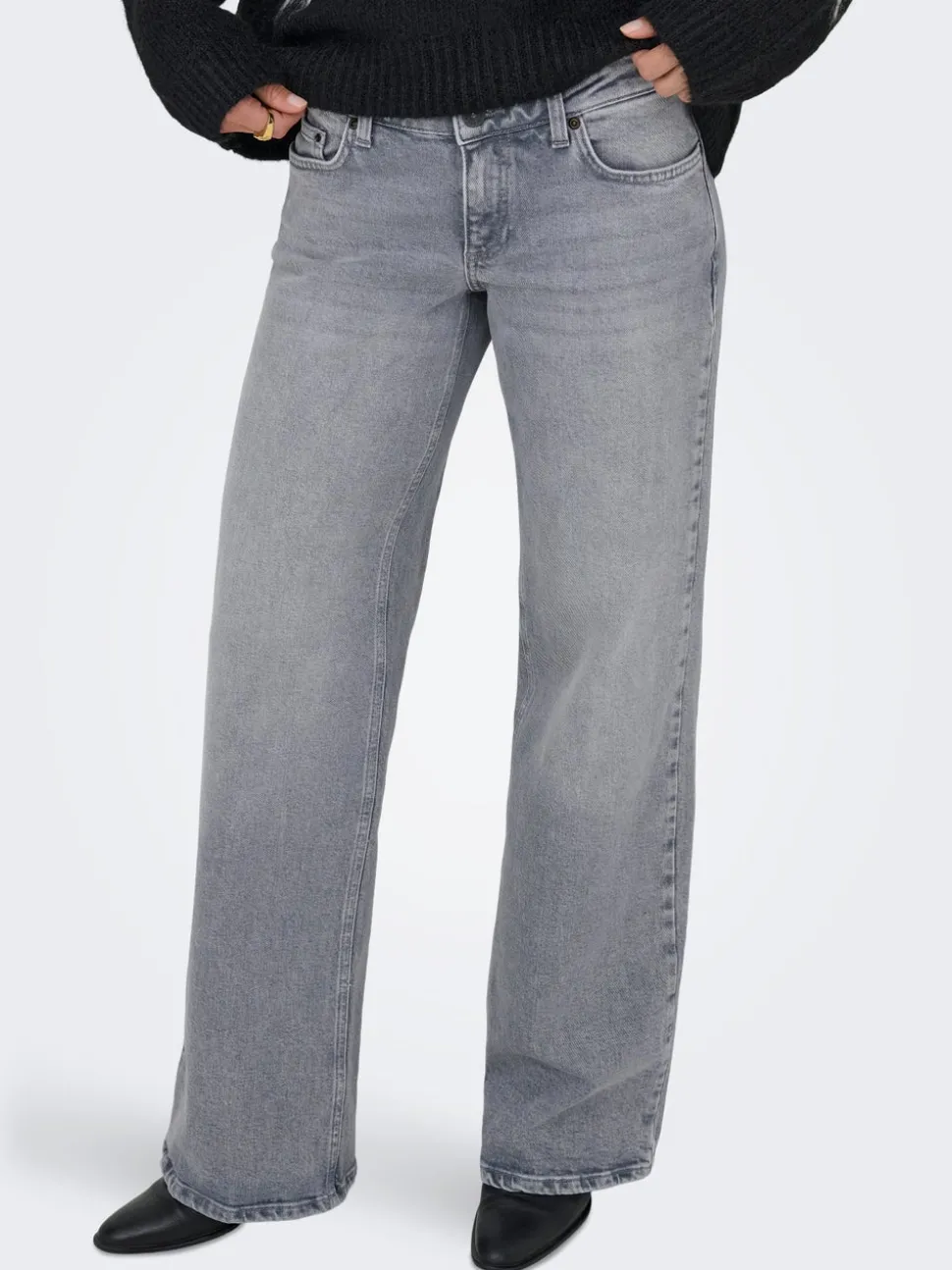 ONLJUICY Taille basse Wide Leg Fit Jeans