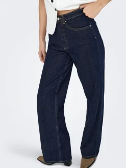 ONLJUICY Taille haute Wide Leg Fit Jeans