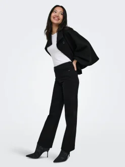 ONLJUICY Taille haute Wide Leg Fit Jeans
