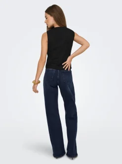 ONLJUICY Taille haute Wide Leg Fit Jeans