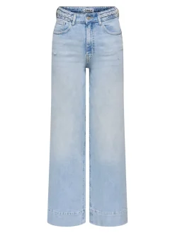 ONLJUICY Taille haute Wide Leg Fit Jeans