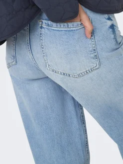 ONLJUICY Taille haute Wide Leg Fit Jeans
