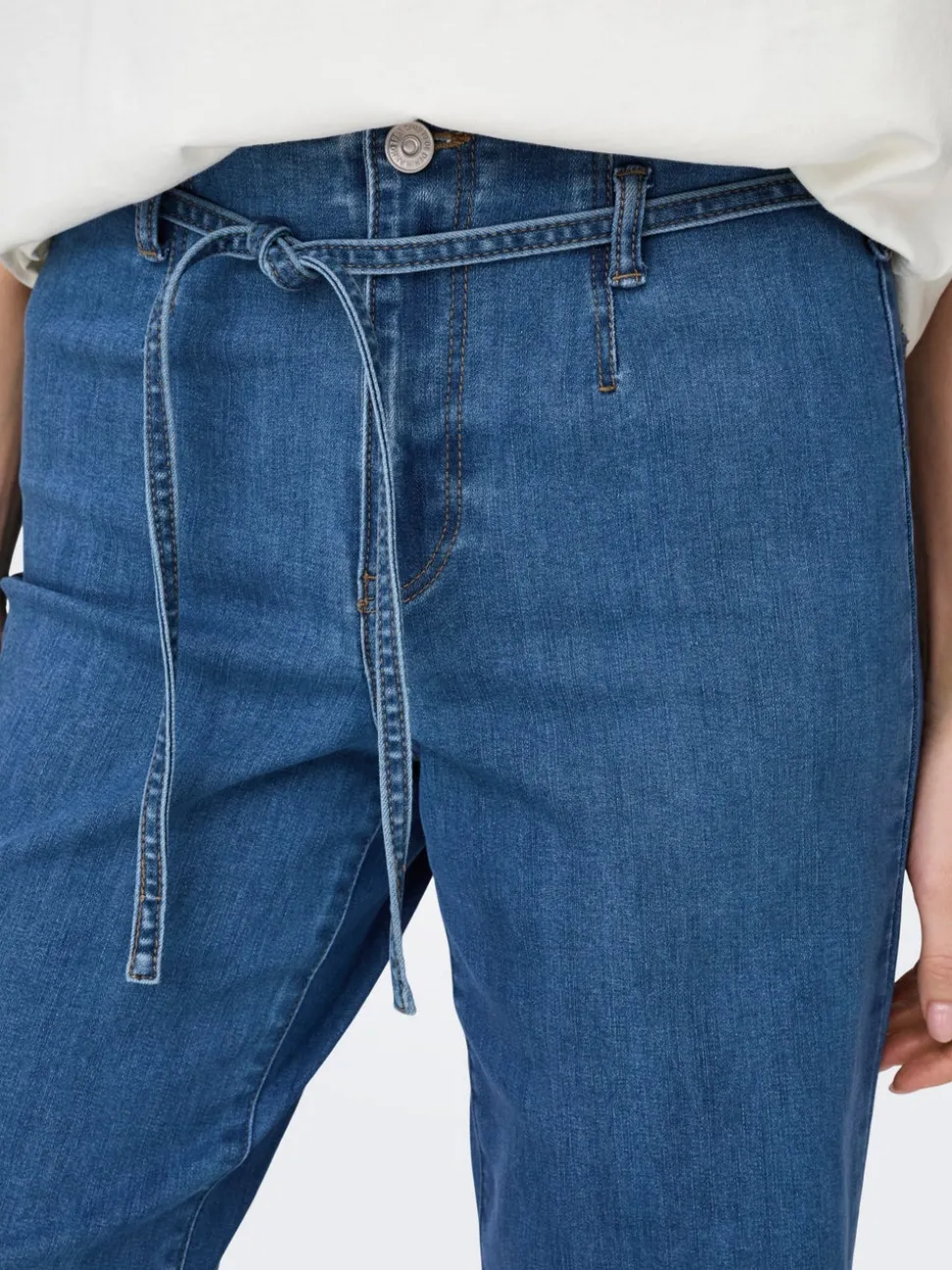 ONLJUICY-WAUW Taille haute Wide Leg Fit Jeans