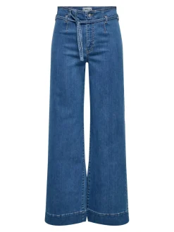 ONLJUICY-WAUW Taille haute Wide Leg Fit Jeans
