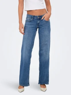 ONLJULLES Taille extra basse Wide Leg Fit Jeans