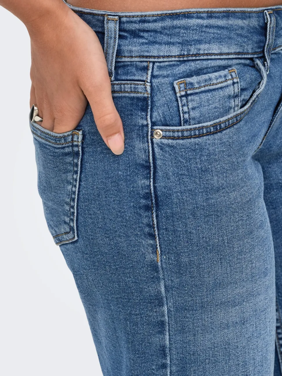 ONLJULLES Taille extra basse Wide Leg Fit Jeans