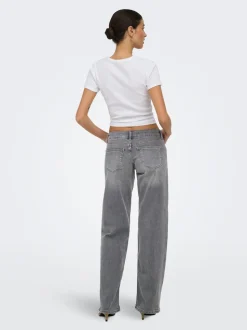 ONLJULLES Taille extra basse Wide Leg Fit Jeans