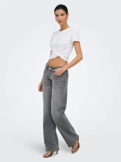 ONLJULLES Taille extra basse Wide Leg Fit Jeans
