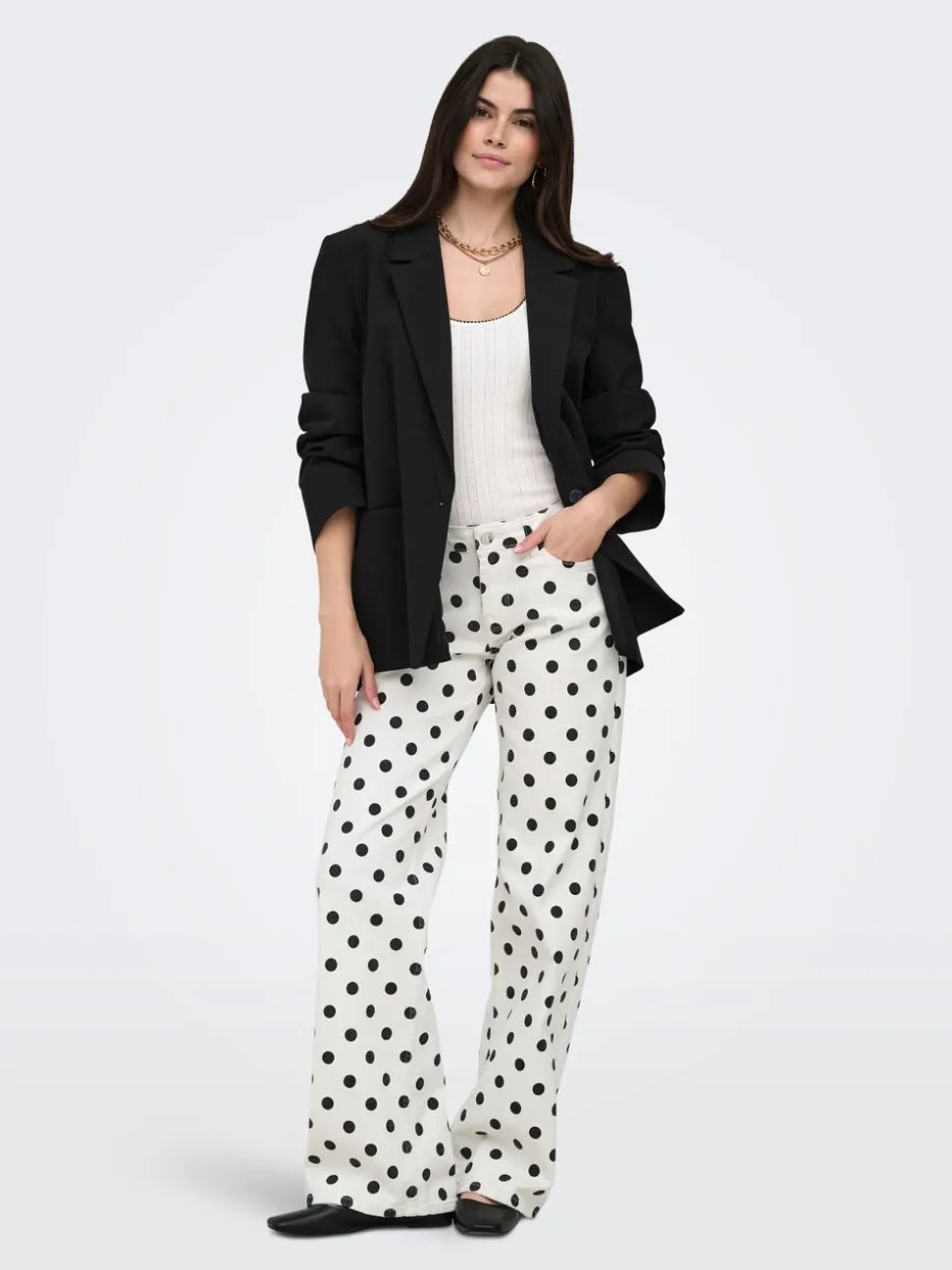 ONLJULLES Taille haute Straight Fit Jeans