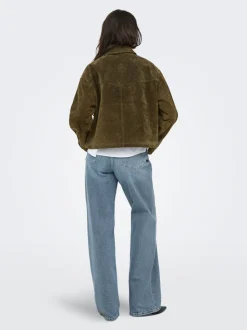 ONLKAIA Veste en daim