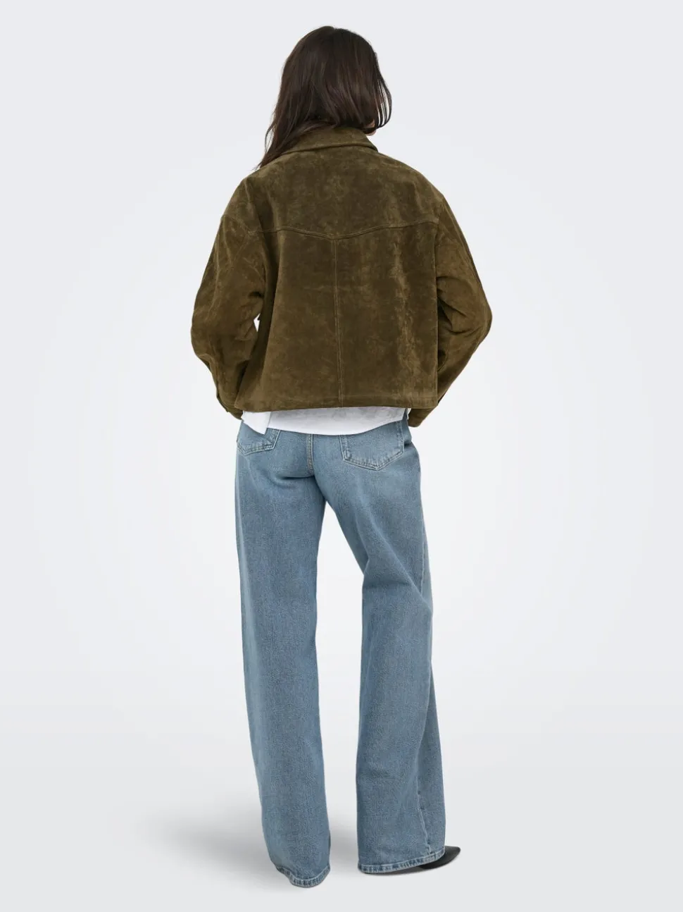 ONLKAIA Veste en daim