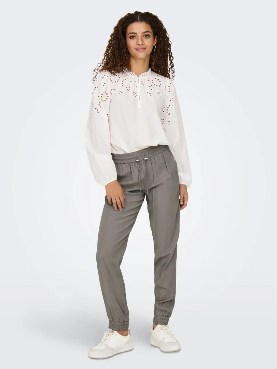 ONLKELDA-EMERY Regular Fit Pantalon à jambe large