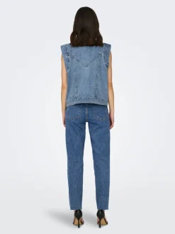 ONLKENNEDY Veste en jean sans manches
