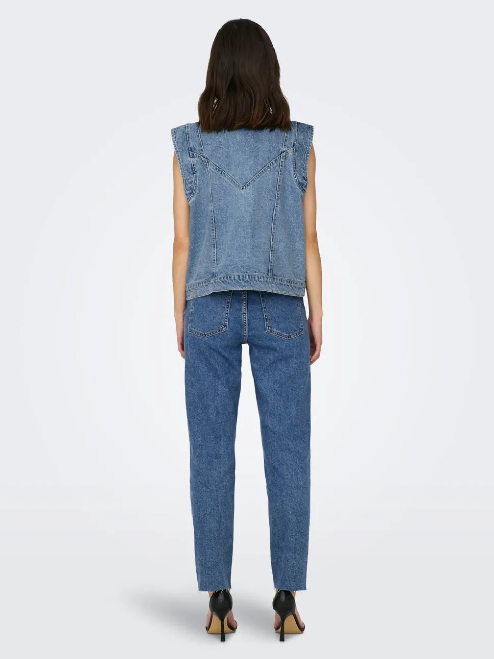 ONLKENNEDY Veste en jean sans manches