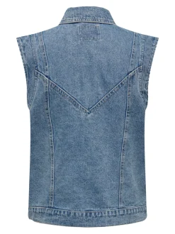 ONLKENNEDY Veste en jean sans manches