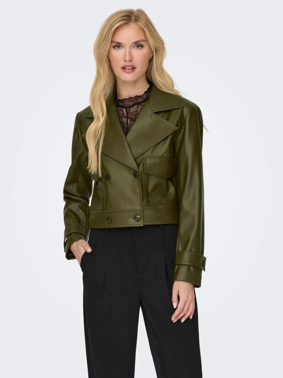 ONLKIM Veste en similicuir