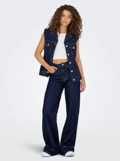 ONLLINEA Taille haute Wide Leg Fit Jeans