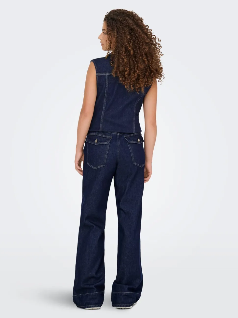 ONLLINEA Taille haute Wide Leg Fit Jeans