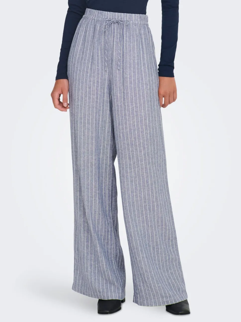 ONLLUDO Loose Fit Lin Pantalon