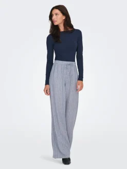 ONLLUDO Loose Fit Lin Pantalon
