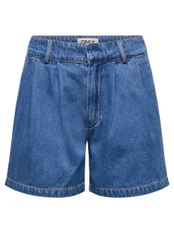 ONLLUKA Taille moyenne Loose Fit Short en denim