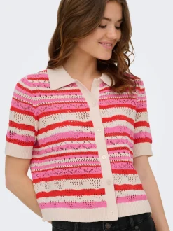 ONLLULA Col polo en maille